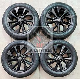 Cerchi 16 neri e pneumatici Volkswagen Polo