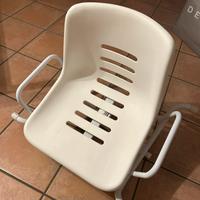 Sedia girevole per vasca da bagno