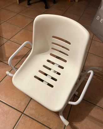Sedia girevole per vasca da bagno