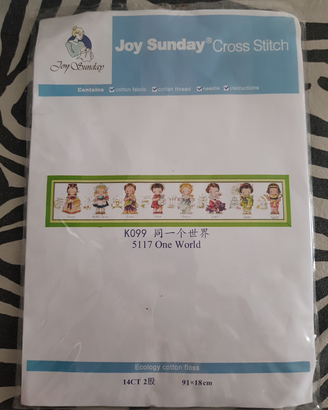 Kit Cross Stitch Dolls of the World