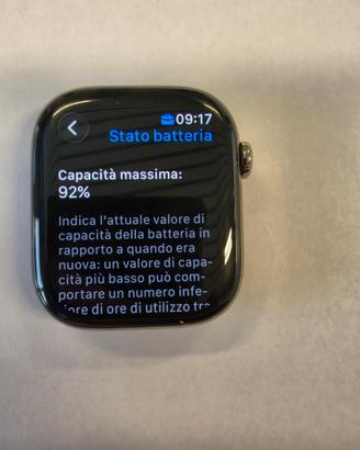 Apple Watch series 10 GPS+Cellular, Titanio