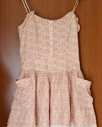 Abito romantico Mango a fiori – Cotone – Coquette 