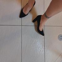 Scarpe nere con tacco Tata Italia taglia 38