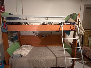 Letti singoli + letto a castello