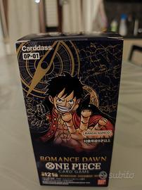 box OP01 sealed giapponese 