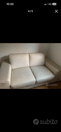 Divano 2 posti Natuzzi in pelle – pari al nuovo