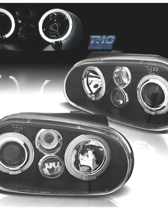 FARI VOLKSWAGEN VW GOLF 4 97-03 ANGEL EYES LED LOO