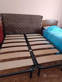 struttura letto matrimoniale 