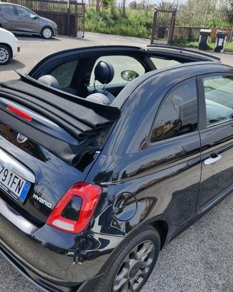 FIAT 500 CABRIO NERA 1.0 Hybrid Connect