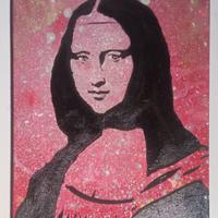 Gioconda Monna Lisa Leonardo da Vinci street art
