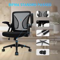 Sedia da Ufficio con Supporto Lombare, Sedia Uffic