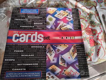 giochi vari di carte da gioco, 4 mazzi -  54 carte