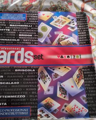giochi vari di carte da gioco, 4 mazzi -  54 carte