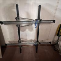Porta bici per auto, due bici