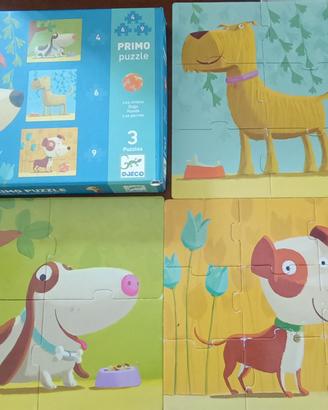 primo Puzzle da 4 - 6 - 9 pezzi