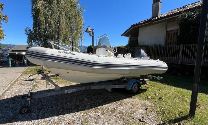 Gommone 5,50 zodiac +yamaha 100hp
