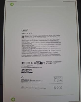 Nuovo, mai aperto - Ipad 128gb Silver, modello AA3