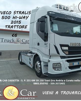 TRATTORE STRADALE IVECO STRALIS 500 HI-WAY-2015-€6