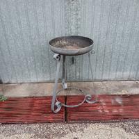 BRACIERE IN FERRO BATTUTO 