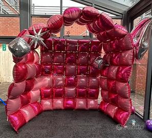 muro di palloncini festa 100 pezzi