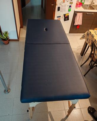 lettino per massaggi  in legno 