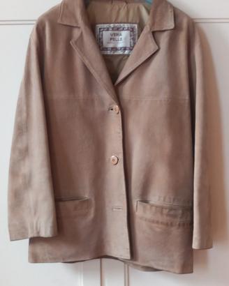 giacca donna in vera pelle