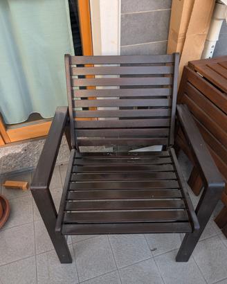 poltrone in legno 