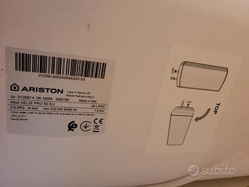 Scaldabagno elettrico Ariston Velis