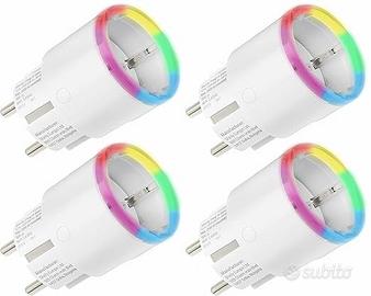 SHELLY Presa Wi-Fi Plug S Gen3, Matter,  4 pezzi