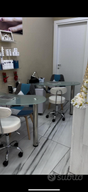 Tavoli manicure con aspiratore