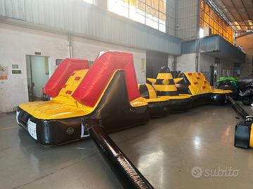 Percorso  gioco gonfiabile per piscina in pvc