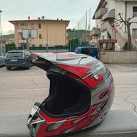 casco cross bambino