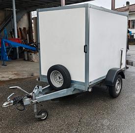 Rimorchio trasporto cose furgonato