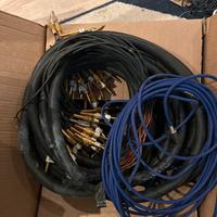 Cavi audio, ciabatte audio, patchbay