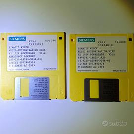 Siemens Simatic WinCC License Floppy