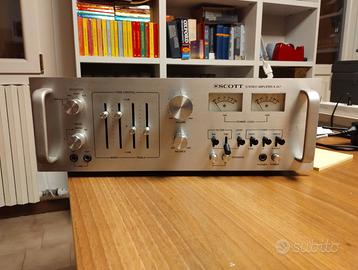 Amplificatore a transistor SCOTT A 457