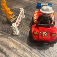 Lego duplo originale macchina vigili del fuoco