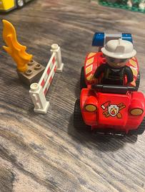 Lego duplo originale macchina vigili del fuoco