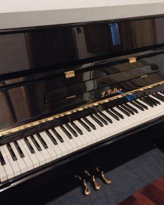 Pianoforte verticale J.Ritter - nero lucido