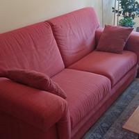 Divano 3 posti e poltrona 