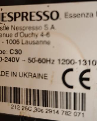 Pezzi ricambio - Nespresso essenza mini 