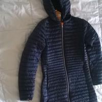 Piumino ultraleggero 100gr Save The duck blu tg 40