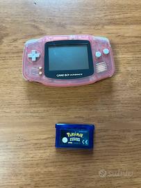 Gameboy advance + pokemon zaffiro