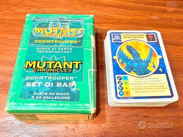 Lotto carte "Mutant Chronicles" Vintage 1994