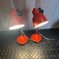 Coppia di abat jour vintage