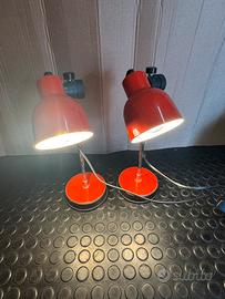 Coppia di abat jour vintage