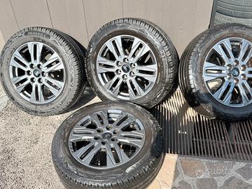 Cerchi in lega da17con gomme ford custom tourneo