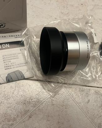 Sigma 30mm-F/2.8 AF DN, Attacco E-Mount