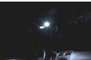 KIT 10 LAMPADE LED INTERNE PER VOLKSWAGEN VW GOLF 