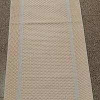 TAPPETO CELESTE ECRÙ NIDO D'APE 161x54 SARDO